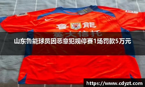 山东鲁能球员因恶意犯规停赛1场罚款5万元